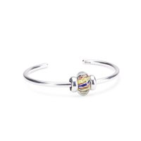 Charm Trollbeads Beads in vetro in Argento TGLBE-20121 - TGLBE-20121